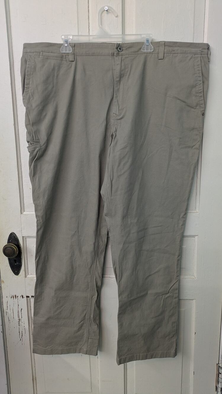 Duluth Trading Flex Ballroom Khakis mens 46x34 Relaxed Fit